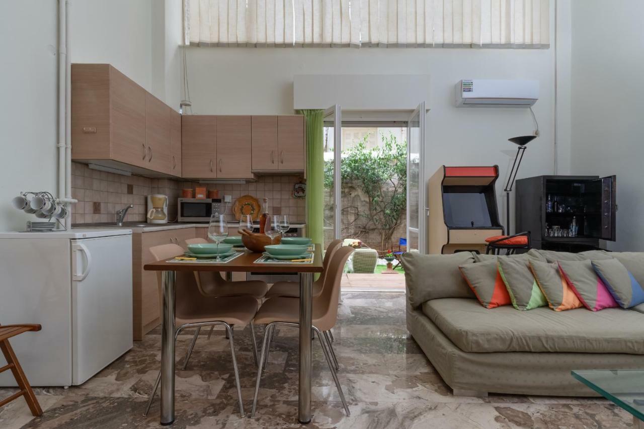 Апартаменты Acropolis Koukaki Loft Private Garden Афины Экстерьер фото